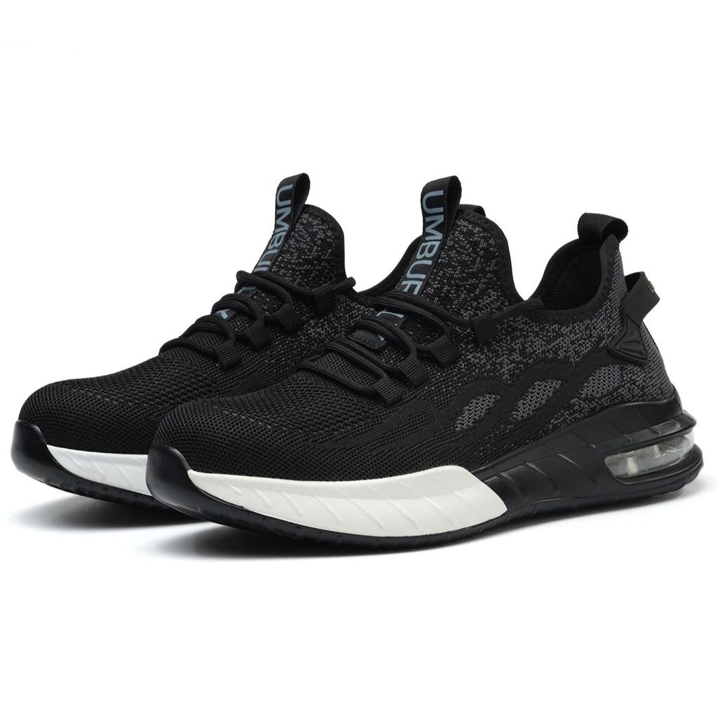 Women's Steel-Toe Safety Shoes | Anti-Smash & Puncture-Proof | Lightweight Breathable Air Cushion | Industrial Workshop Office