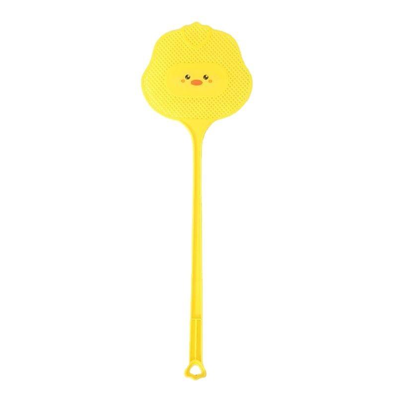 3PC Thickened and Elongated Handle, Small Yellow Duck Fly Swatter