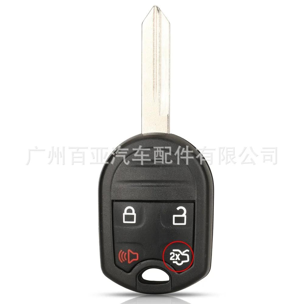 3 4 5 Buttons Car Key Shell Cover Auto Remote Key Shell Case Replacement For Ford Edge Explorer Ranger Mustang Expedition Escape