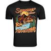 Summer Outdoor Adventure T-Shirt - Mountain Nature Graphic Tee