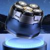 Waterproof 6D Head Bald Shaver Magnetic Head Shaving Machine Cordless Electric Mini Rotary Shavers For Men with LED Display