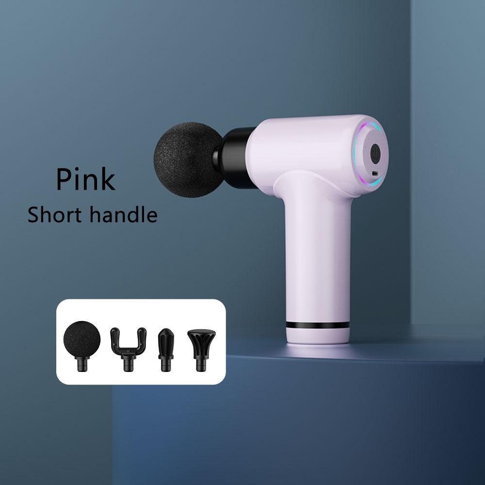 

Портативный фасциальный массажный пистолет Электрический перкуссионный пистолет-массажер Расслабление тела Массаж Глубоких тканей Сменная массажная головка Type C Charge