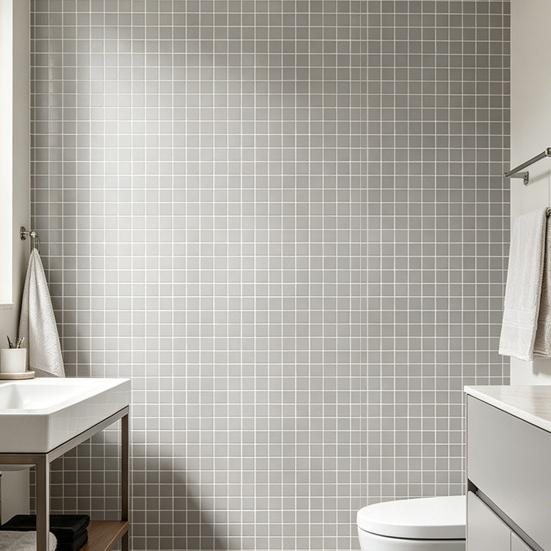 2Pcs Retro Wall Tile Stickers, 3D Self Adhesive Tile Stickers, Waterproof Wall Decal, Peel And Stick Backsplash Decals for Kitchen Bathroom Wall