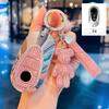 Diamond Pink ICAR for Mercedes Benz C S Class W206 W223 S350 C260 C300 S400 S450 S500 Remote Smart Car  Key Case Cover Fob Chain