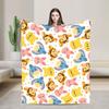 Cute Kawaii Blankets Winnie The Pooh Fuzzy Throw Blanket Bedding Couch Personalised Soft Warm Bedspreads