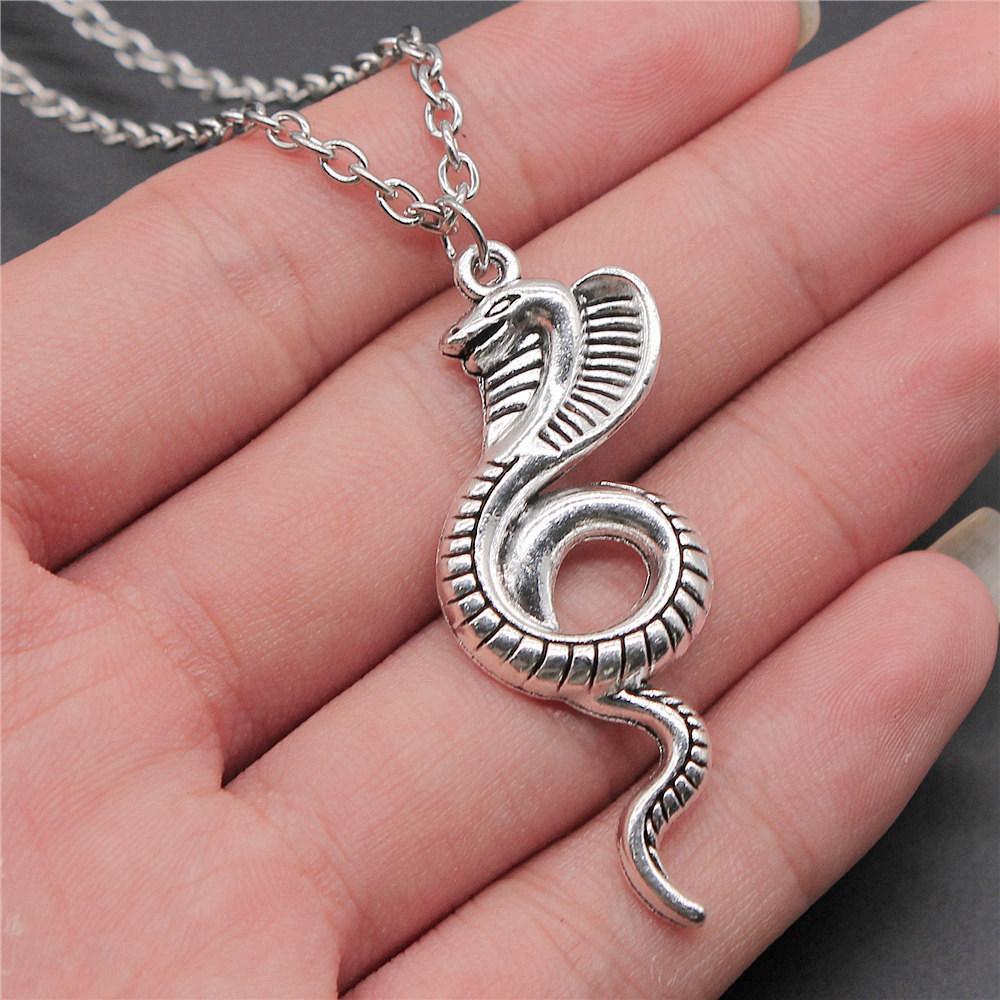 45cm Or 70cm Long Chain Necklace Dragon Snake Anime Minimalist Jewelry Components QN023