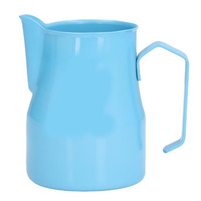 Milk Frother Cup Olecranon Outlet Draw Mouth Design Skull Pattern Stainless Steel Milk Frothing