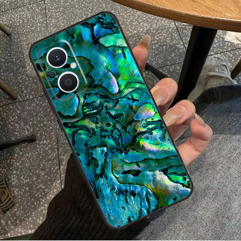 

Чехол для OPPO Reno 14F 13F 12F 11F 10 11 12 13 14 Pro 7 8 Lite 8T OPPO Find X5 X6 X8 X9 Pro с раковиной абалона OPPO Find X6 Pro