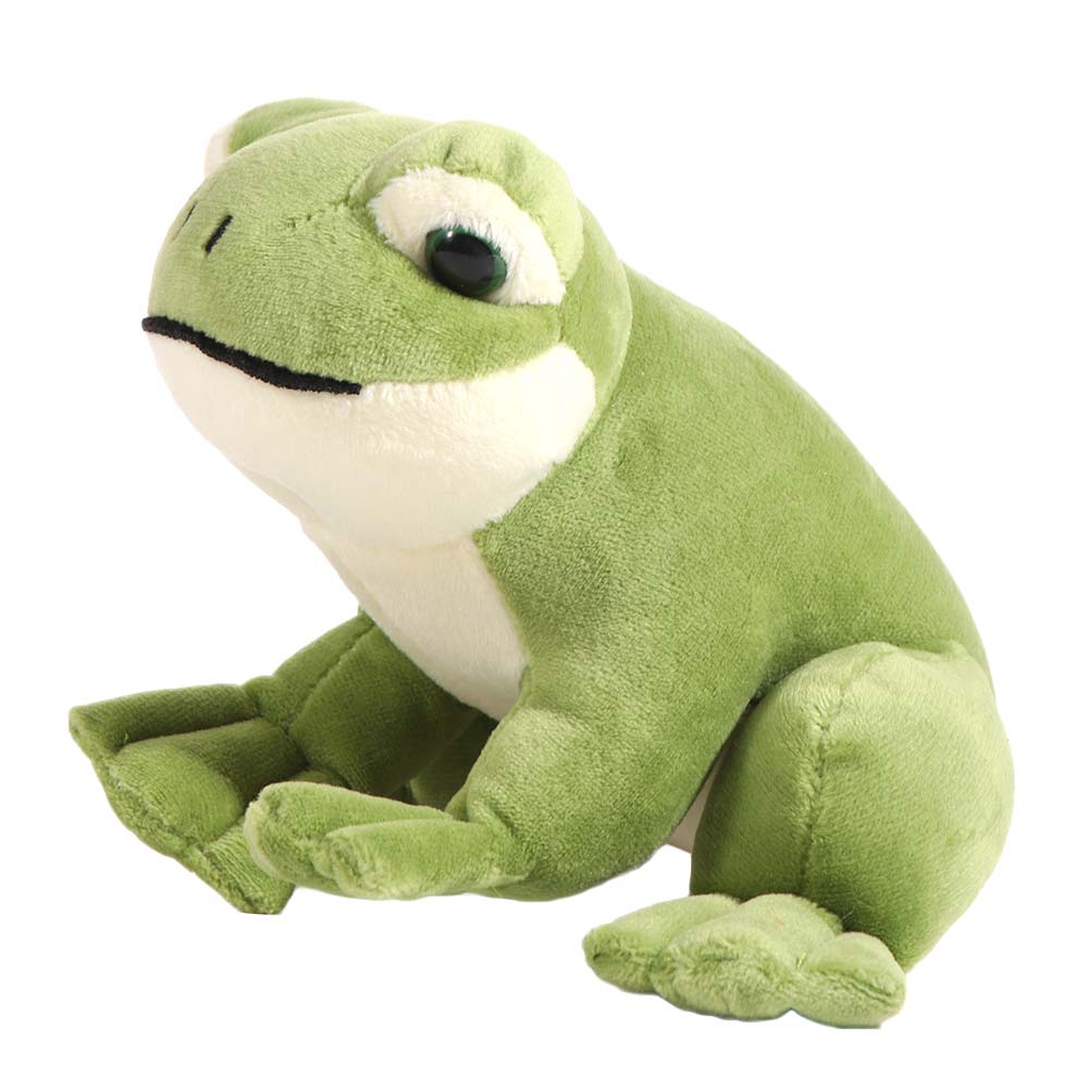 Collection Mini Frog Plush Doll PP Cotton Cartoon Frog Stuffed Toy  Children Gift
