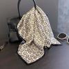 Spring and Summer New 111 Mulberry Silk Cashew Flower Silk Square Scarf Women's Commuting Versatile Temperament Printed Square Scarf