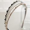 J.Lauren Pearl Cubic Double-Line Slim Hair Band H01181