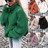 Stylish Winter Women's High Neck Pullover Long Sleeve Sweater For Ultimate Warmth