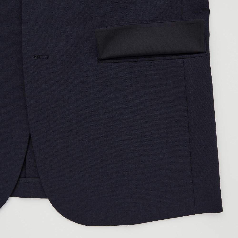 Uniqlo Japan Impressive Jacket 2way Stretch  Wool Like  4xl Size  Length 76 78cm  Sleeve Length 62 64cm  Can Be Set Up