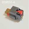 2098557-4  Female Plastic Housing 2P Waterproof Brand New Black Car Connector Harness Plug In Stock