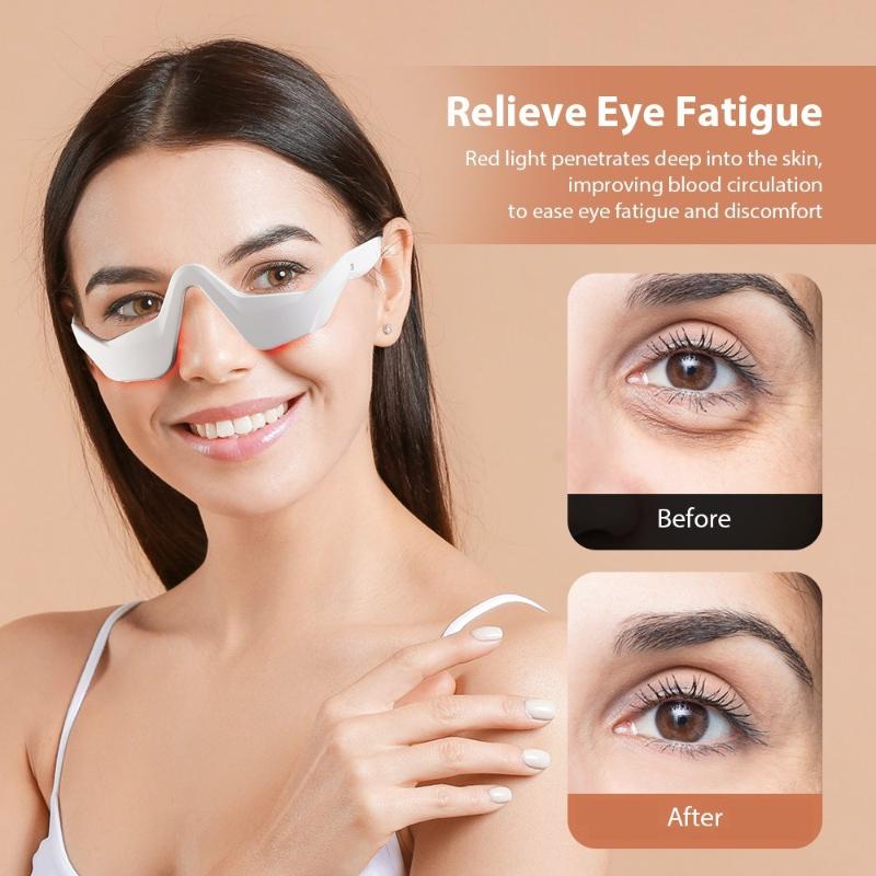 Micro-current Massage Beauty Eye Protector EMS Eye Red Light Massager Desalination Eye Beauty Instrument