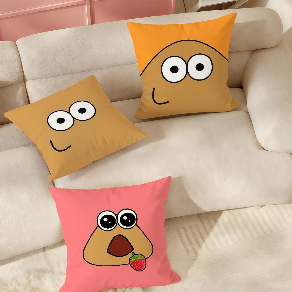 Hot Game My PPet Alien PPou Pillow Case Suitable For Bedrooms Living Rooms Cars Home Decoration