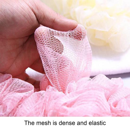 Bath Brush Ergonomic Soft PP Portable Shower Back Scrubber for Daily Use
