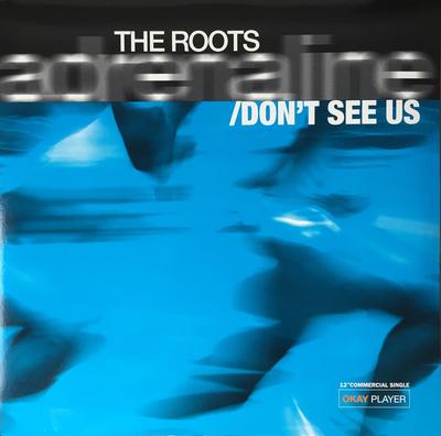 12inch Record ROOTS - Adrenaline / Don't See Us MCA1255514 MCA Records 1998 US Rap & Hip-Hop/R&B Used