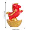 Resin Horse Shape Ornament Unique Zodiac Horse Figurines Creative Pony Figurine  Spring Festival