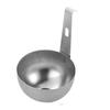 10 Pièces Fabricant d'Œufs Pochés en Acier Inoxydable Gadgets pour Cuisson à la Vapeur avec Crochet Suspendu Support pour Cuiseur à Œufs Ustensiles de Cuisine Moule de Chauffage