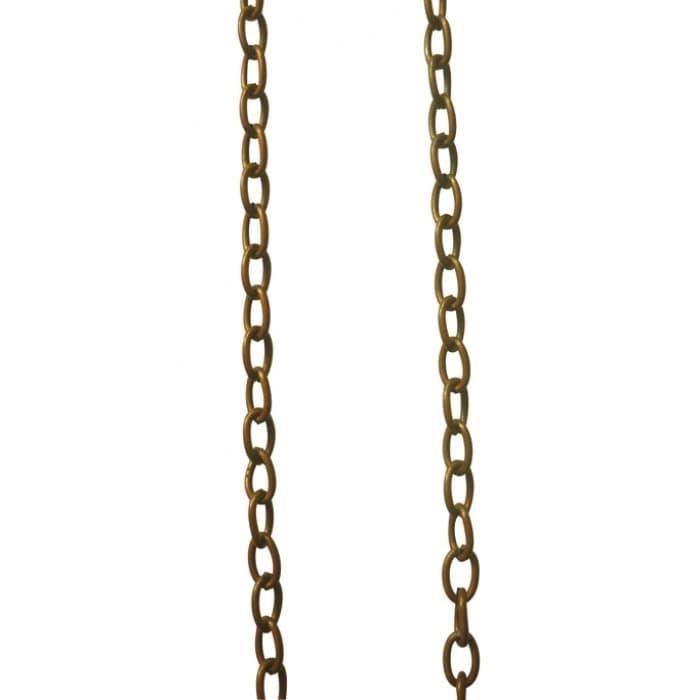 Chaîne grosse maille bronze ø4mm