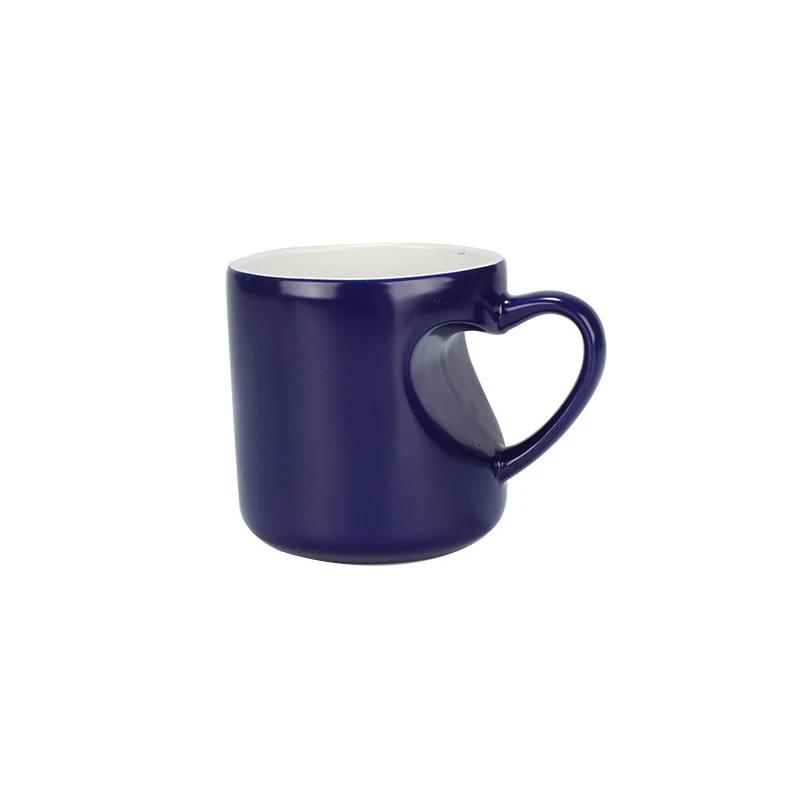 

New DIY Photo mug best gift for friends Changing Color Love heart Mug unique Ceramic Coffee Cup custom your photo on Tea 301-400ml