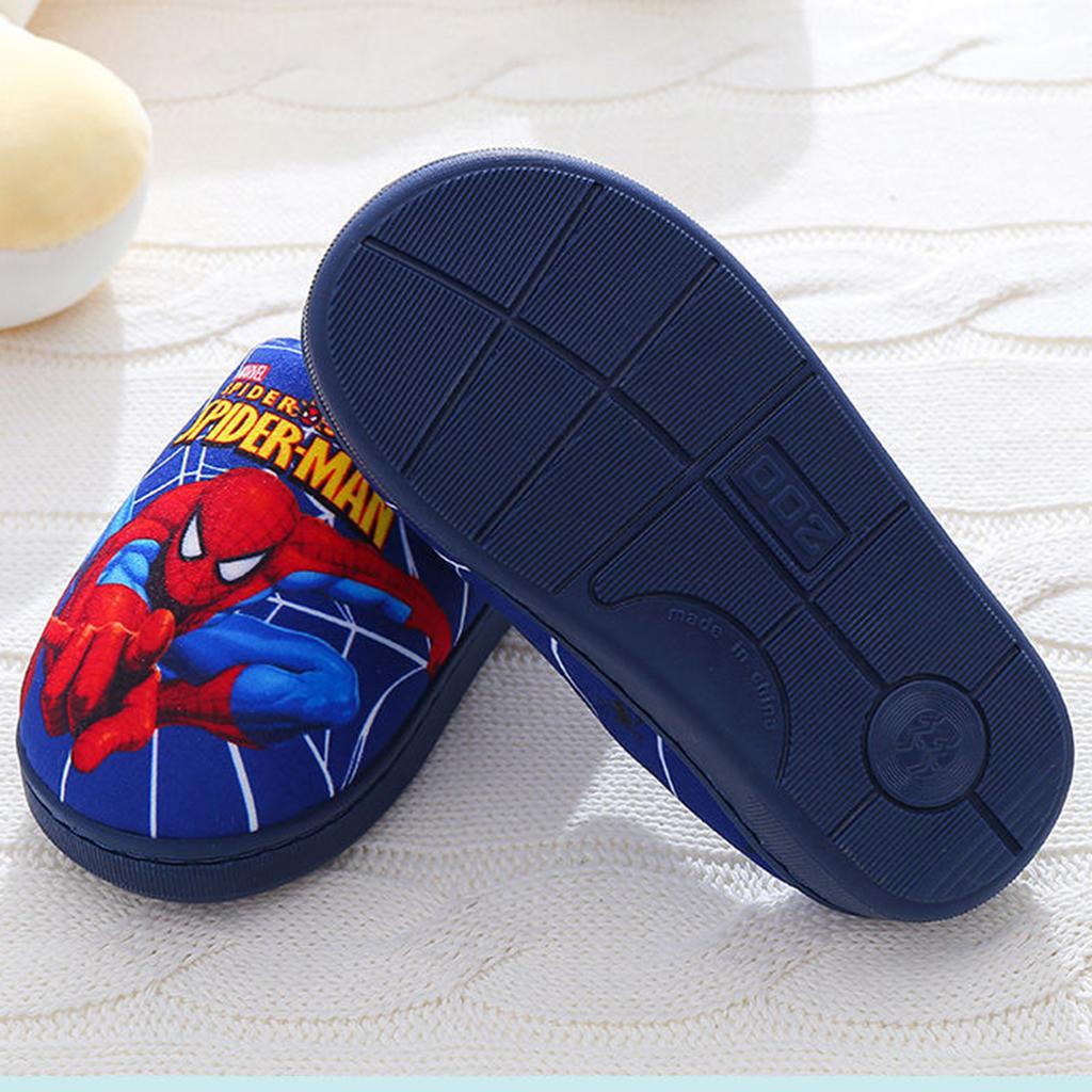 Kinder Baumwoll Hausschuhe, Mittlere Und Große Kinder Winter Cartoon Nicht Warm Indoor Riemenlos Baumwollschuhe Hausschuhe