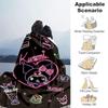 1pc Kuromi's Sweet Adventure Blanket Soft Warm Bedding Throw for Room Decor, Living Room, Travel, Camping, Car Blankets, Beach, Office Naps, Gift Home