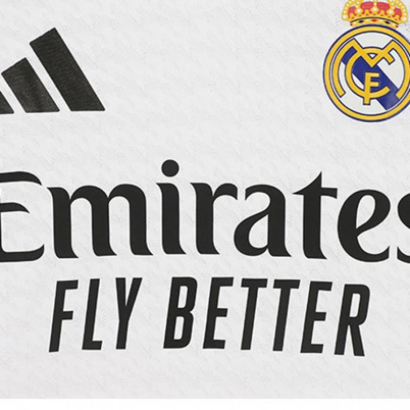 Adidas Real Madrid Home Authentic Jersey Short Sleeve Jersey 2024 25