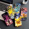 P-Pokemons GO Gengar P-Pikachus Phone Case for Motorola Moto G86 G57 E14 E15 G14 G34 G67 G84 G24 A54 G15 Power E22 Cover