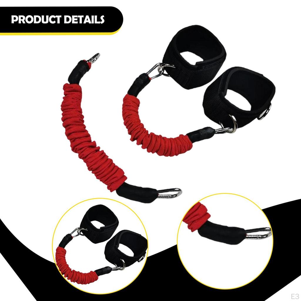 Elastic Leg Bands, Jump Training, Waist Belts, Ankle Resistance Ropes, Ideal for Basketball, Gym,