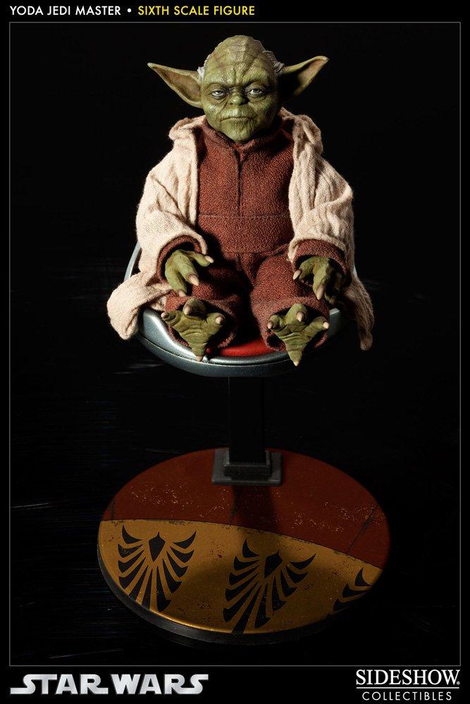 Figurka Star Wars Yoda z filmu Řád Jediho v měřítku 1/6 (Mistr Jedi)