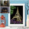 Scratch Art Kit A3 Set Landscape Hobby Interior Adult Beginner Set Home Decor Art (ADOSSY) (B)