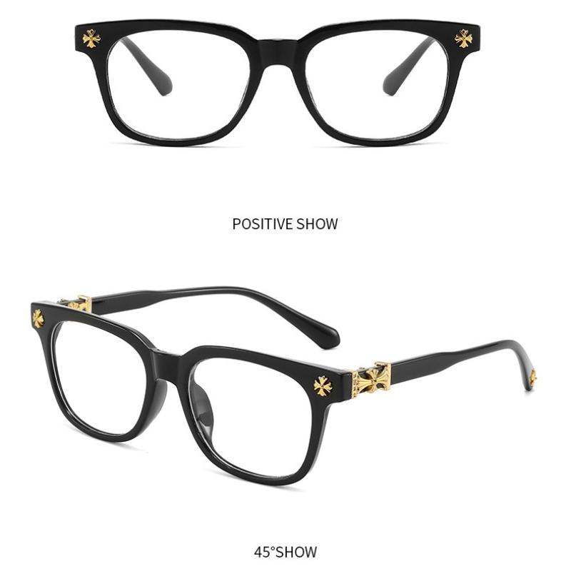 Fashion Square Frame Eyewear for Women Men Classic Casual Travel Decorative Glasses