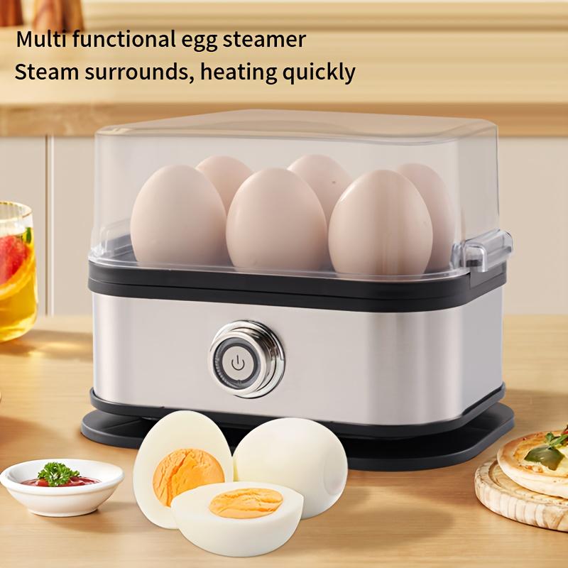 Mini Eierkocher, Einlagiger transparenter Deckel, Eierdampfer mit großer Kapazität, Kleine Küchengeräte für zu Hause
