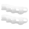 1 Pair 5 Hole Correct Toes Spacers Foot Corrector Big Toe Separators Reusable All Shoe Divider for Women Men Elderly Gym Yoga