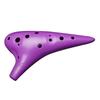 12-Hole Alto C Key Resin Ocarina: Beginner-Friendly Musical Instrument for Adults and Children.