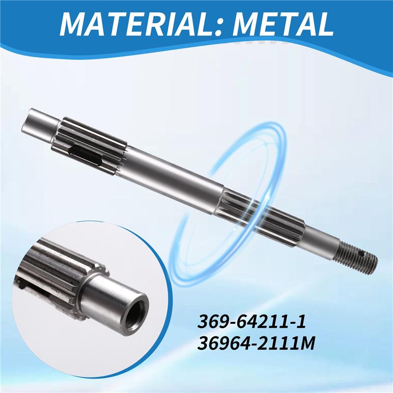 A58X-369-64211-1 Boat Motor 36964-2111M Propeller Shaft For Tohatsu For Nissan Outboard Engine 2-Stroke M4C M5B M5BS