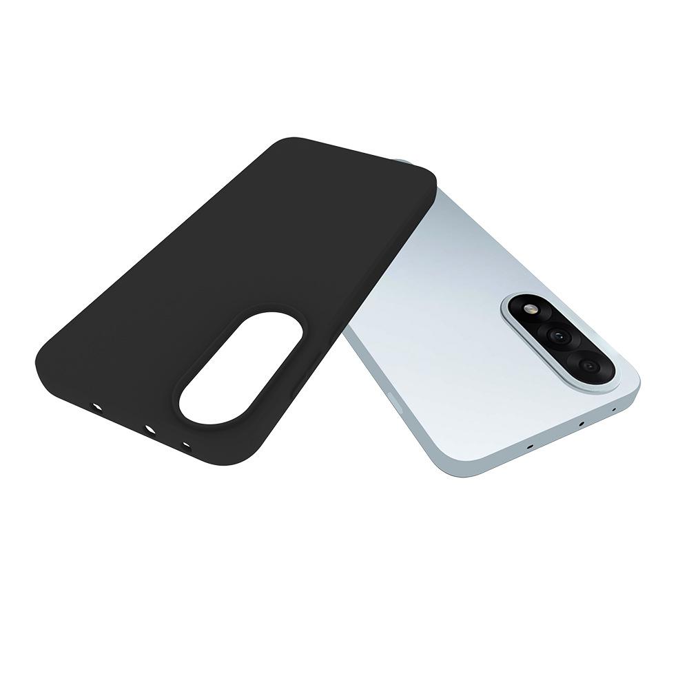 For OnePlus Nord 5 5G/Ace 5 Ultra 5G TPU Case WANLONFENG MS Series Matte Back Cover with Tempered Glass (Big Hole Lens)