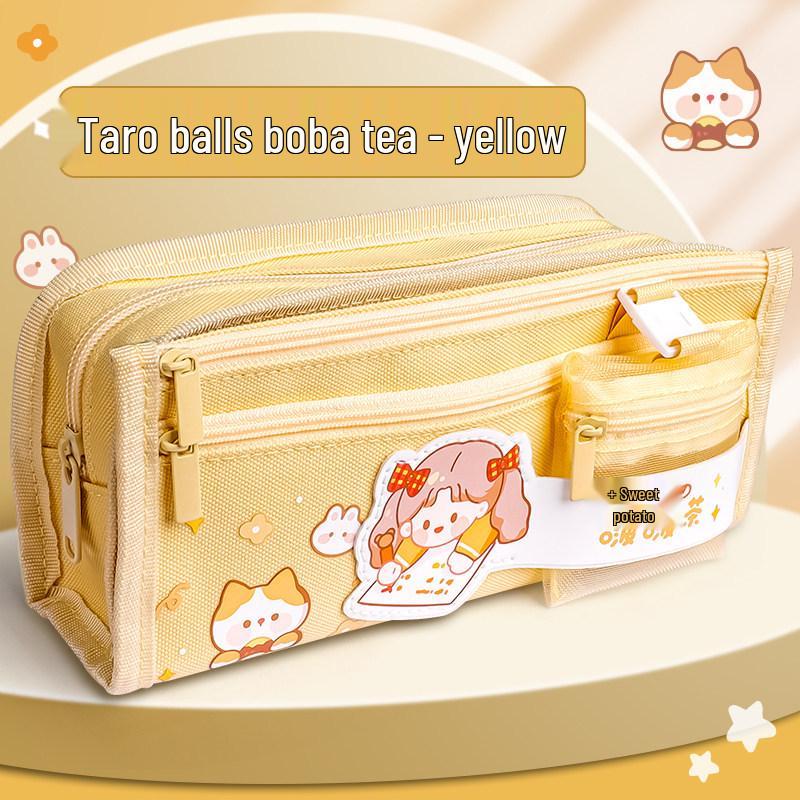 2026 Trendy Large Capacity Multifunctional Pencil Case for Girls and Students