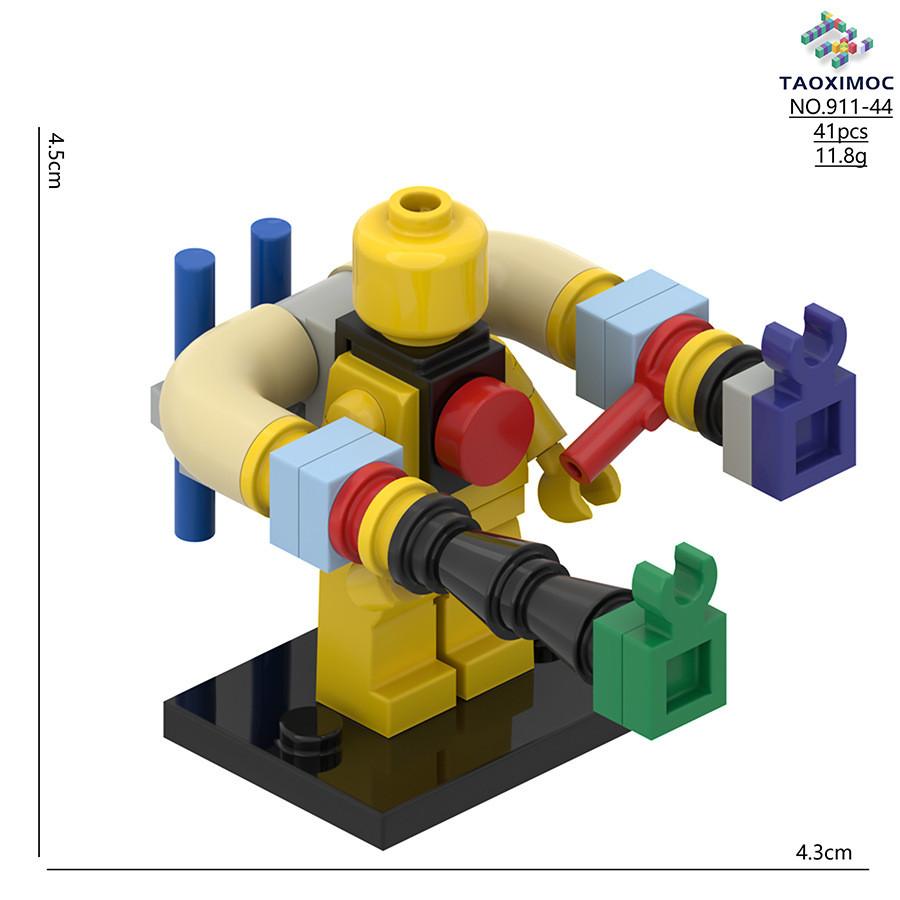 Blocchi da Costruzione Puzzle di Poppy Playtime Con Sviluppo Cerebrale Per Bambini e Collezionisti