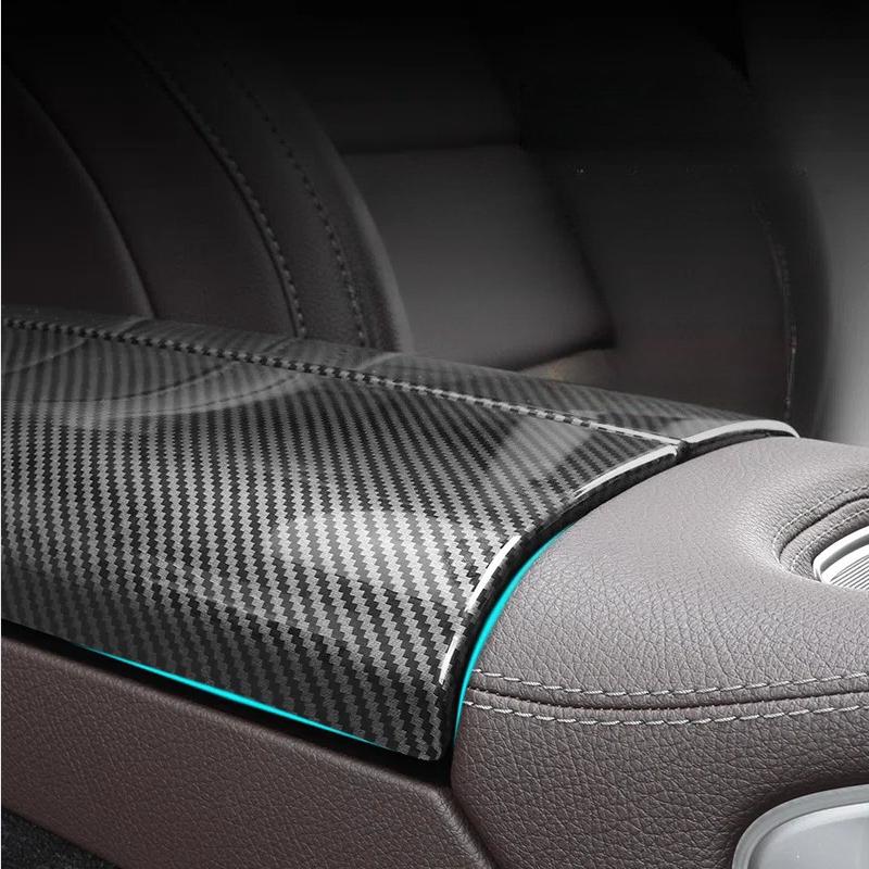 For Mercedes-Benz X167 GLS W167 V167 GLE Central Control Armrest Box Panel Protective Cover Interior Modification Supplies