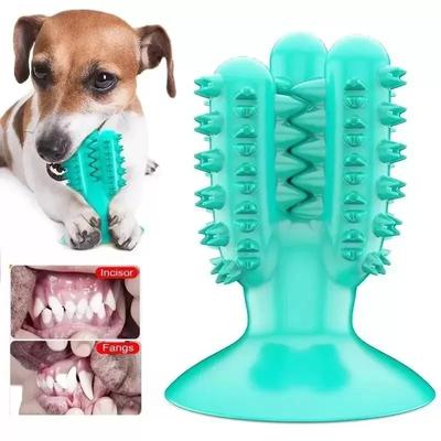 Pet Dog Toothbrush Chew Toy for French Bulldog Teeth Cleaning Puppy Teeth Grinding Stick Bone Toy