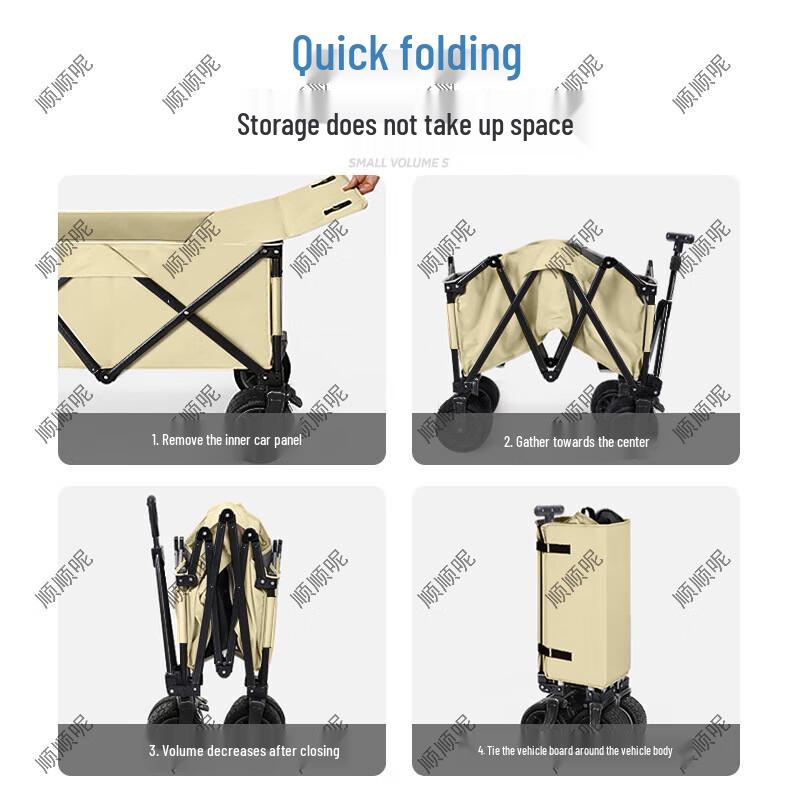 Foldable Outdoor Camping Cart