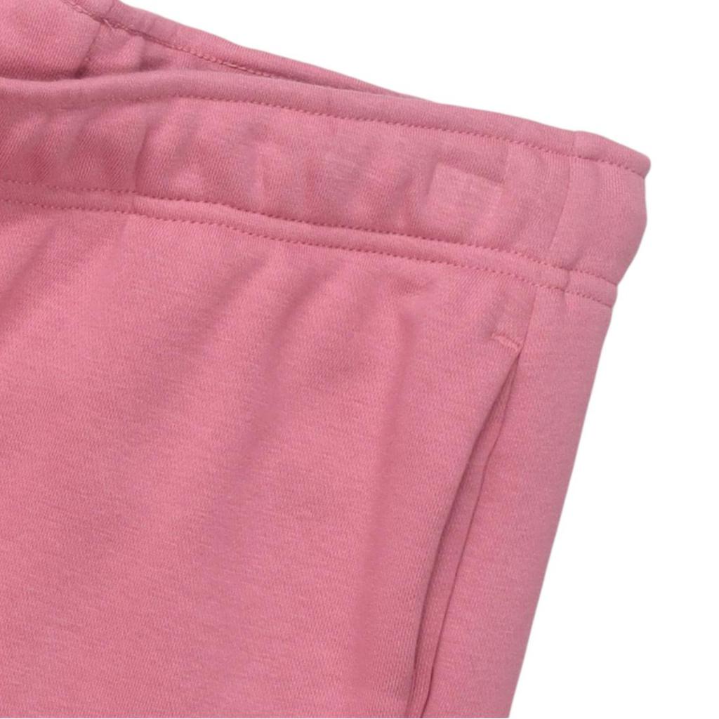 Nike Knitted Sweatpants Women's Pink Moderate Cuffed Pants DQ6768-667