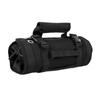 Rollup Tool Bag Organizer Oxford Fabric Ergonomic Handle Portable Rollup Toolbag for Home Maintenance Black