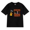 T-shirt d'été drôle et mignon canard a-t-il des raisins pour femmes harajuku t-shirts à manches courtes harajuku hauts unisexes