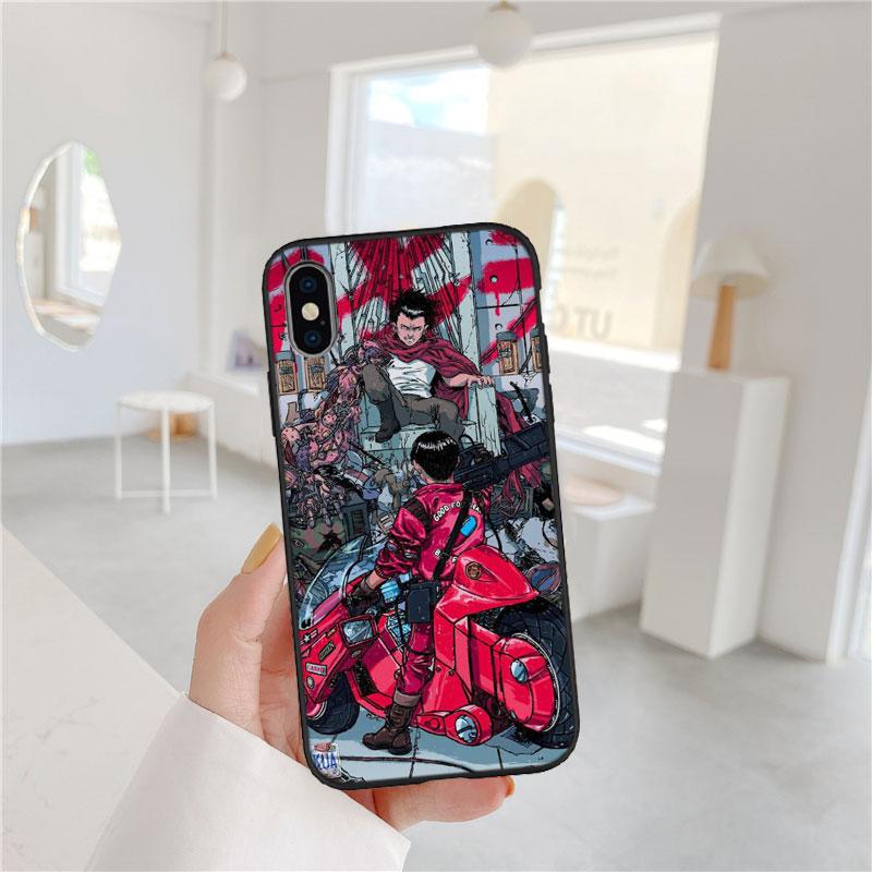 LO2 Akira Anime Soft Shell Phone Case for Samsung Galaxy S20 S21 S22 Ultra FE + Plus A21S A22 A24 A25 A26 A30 A30S A31