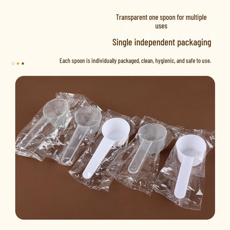 Disposable Plastic Measuring Spoon for Milk & Protein Powder - 3g & 5g Options