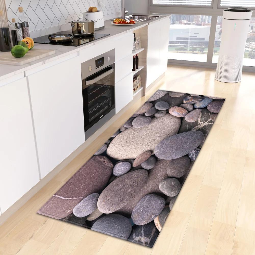 Pebble Pattern Home Kitchen Floor Mat Door Front Decoration Floor Mat